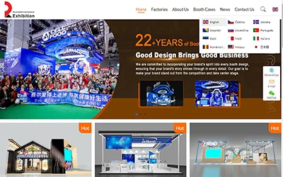 KI Mehrsprachiger: Ermächtigung von Messe -Sendung Booth Design und Build